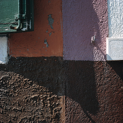 Farbe in der Architektur farbige Fassadengestaltung in Burano